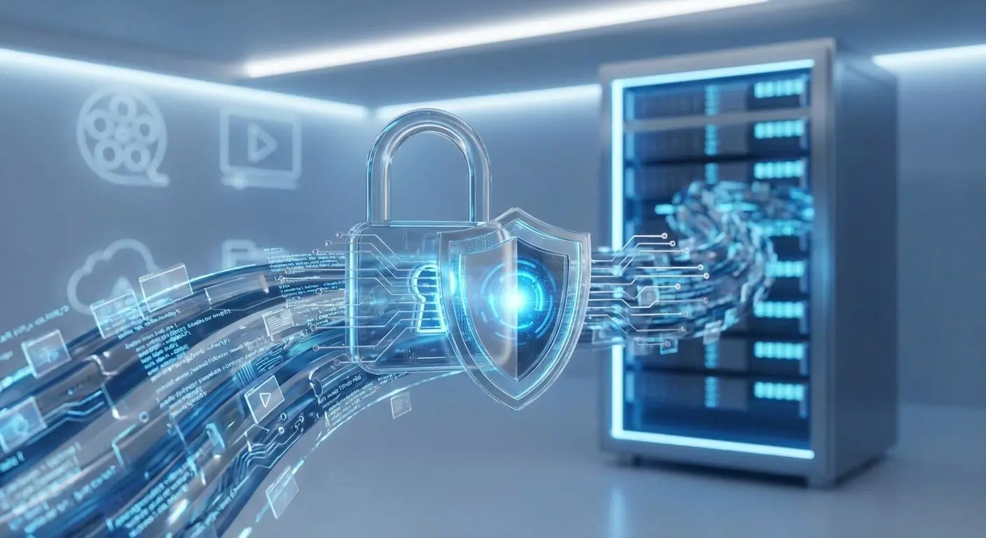 Digital lock and shield protecting player account data