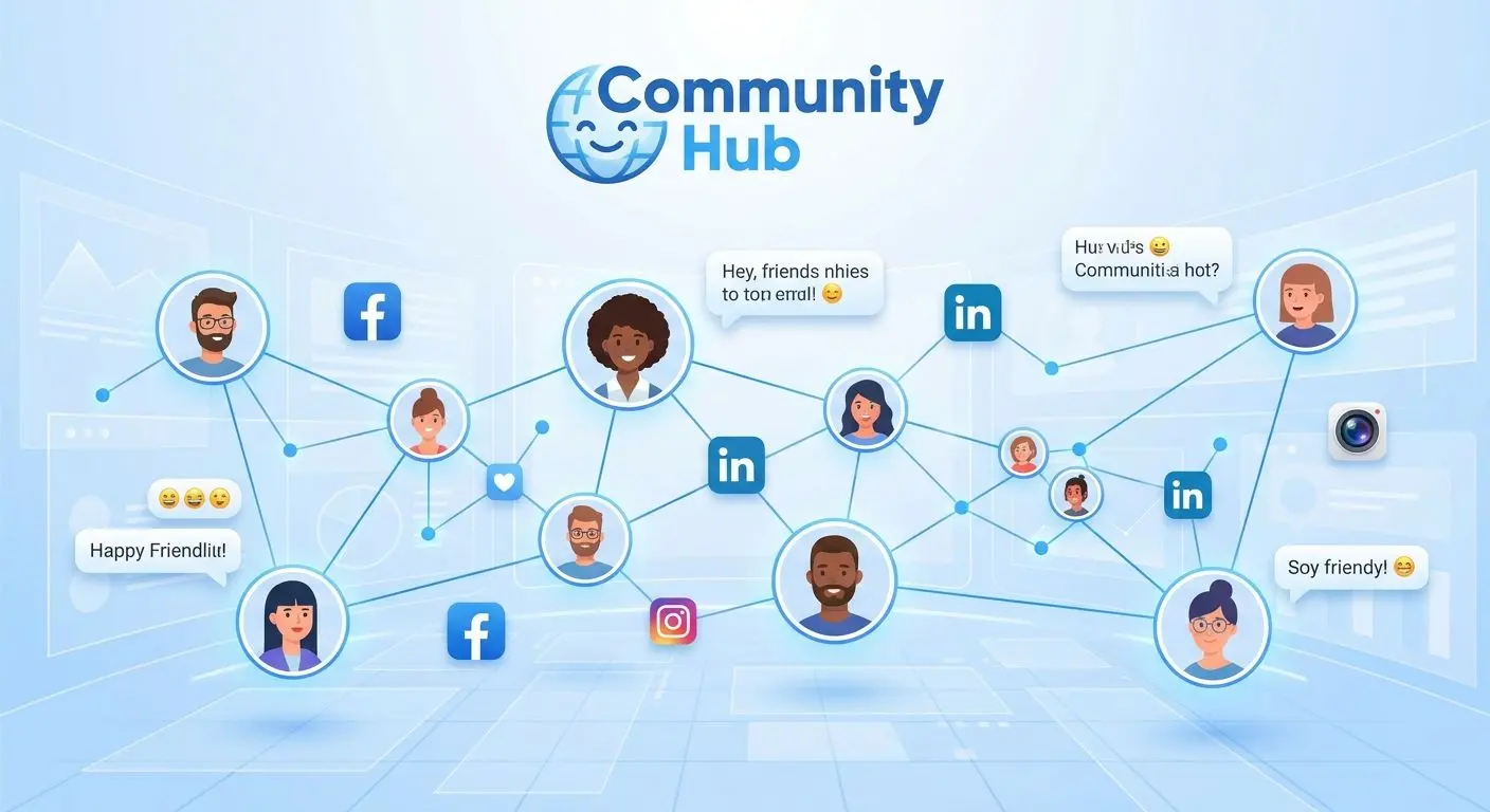 Social media community illustration for PlayOJO official channels