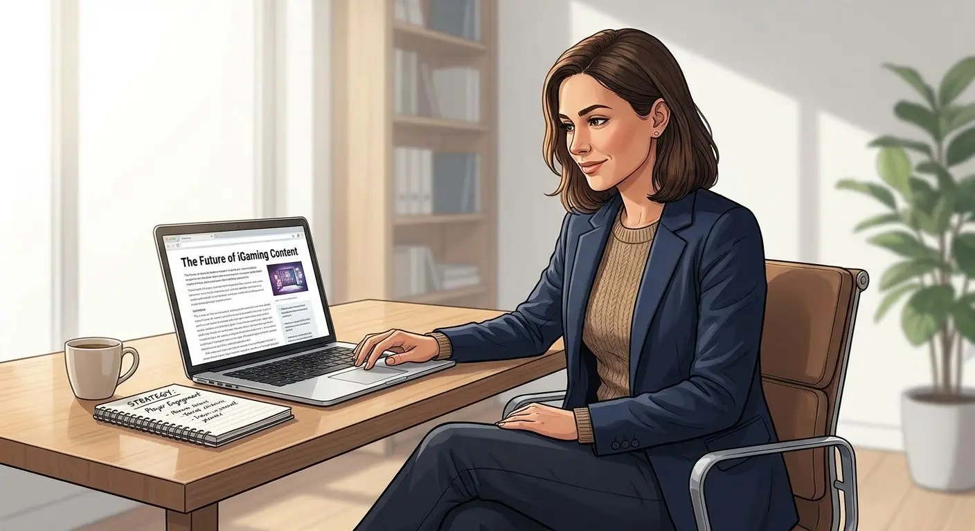 Editorial avatar of a fictional iGaming content specialist